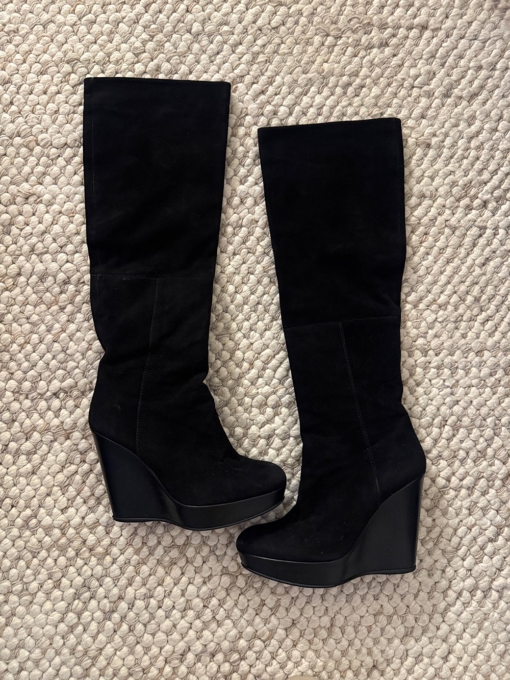 Stuart Weitzman Knee High Wedges